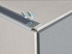 Nẹp nhôm chống trơn bậc cầu thang 12x41x2700mm