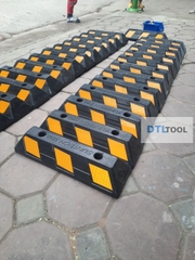 Chặn Bánh Xe Cao Su 500x150x100mm SDTL | Cục Chặn Lùi Xe Ô Tô Cho Tầng Hầm & Bãi Đỗ Xe