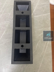 Chặn lùi cao su 550x150x100mm ADTL. Kích thước dài 550mm x rộng 150mm x cao 100mm