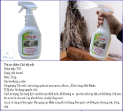 Chất tẩy nấm mốc HT 01 trên mọi bề mặt - Chai xịt 600ml