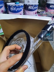 Chụp hút bụi lắp máy mài cầm tay D125mm. Ngăn bụi khi thi công mài, có khay tháo lắp khi mài góc chân tường