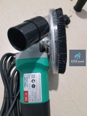 Chụp hút bụi lắp máy mài cầm tay D125mm. Ngăn bụi khi thi công mài, có khay tháo lắp khi mài góc chân tường