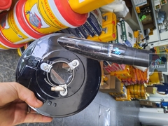 Chụp hút bụi lắp máy mài cầm tay D150mm. Ngăn bụi khi thi công mài, có khay tháo lắp khi mài góc chân tường