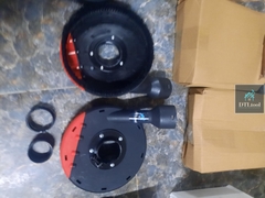 Chụp hút bụi lắp máy mài cầm tay D150mm. Ngăn bụi khi thi công mài, có khay tháo lắp khi mài góc chân tường