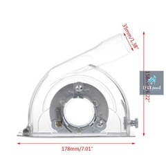 Hộp Bảo Vệ. Chụp Hút Bụi Máy Cắt Cầm Tay D125mm