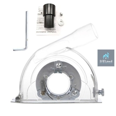 Hộp Bảo Vệ. Chụp Hút Bụi Máy Cắt Cầm Tay D125mm