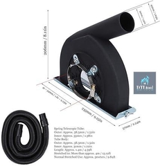 Hộp Bảo Vệ. Chụp Hút Bụi Máy Cắt Cầm Tay 150mm