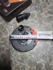 Chụp Hút Bụi Máy Mài Cầm Tay D115mm Model 2026 DTLtool | Phụ Kiện Hút Bụi Mài Bê Tông, Sơn Epoxy & Đá Kim Cương