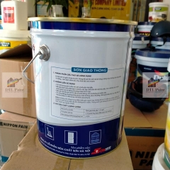 Sơn Giao Thông CMC Màu Đỏ 5Kg - Giải Pháp Kẻ Vạch Nhà Xưởng và Bãi Xe Bền Đẹp