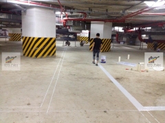 CMC AC Trắng 5kg - Sơn kẻ vạch, sơn giao thông gốc Acrylic mau khô màu trắng