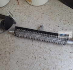 Rulo Con Lăn Tạo Nhám Mặt Bê Tông Gai Caro 10x10x10mm | Dài 49cm | DTLTOOL