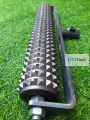 Rulo Con Lăn Tạo Nhám Mặt Bê Tông Gai Caro 10x10x6mm | Dài 48cm | DTLTOOL