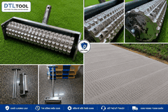 Rulo Con Lăn Tạo Nhám Bê Tông Gai Caro 15x15x5mm Dài 48cm | DTLTOOL