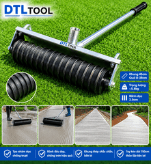 Rulo Con Lăn Tạo Nhám Dọc Mặt Bê Tông 38cm | Phủ Bì 45cm | DTLTOOL