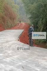 Rulo Con Lăn Tạo Nhám Dọc Mặt Bê Tông 52cm | Phủ Bì 61cm | DTLTOOL