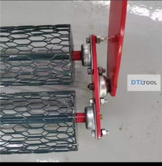 Con Lăn Hoàn Thiện Bề Mặt Bê Tông Steel Fiber 2 Trục | DTLtool