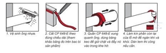 HILTI CP 648-E - Cuộn 10m - Băng Cuốn Chống Cháy
