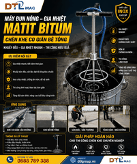 Máy Đun Matit Chèn Khe 220V