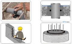 HYPERSTOP DB-2010 Korea - Thanh Trương Nở Chống Thấm Mạch Ngừng, Cổ Ống. Tiết Diện 20x10mm