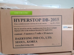 HYPERSTOP DB-2015 Korea - Thanh Trương Nở Chống Thấm Mạch Ngừng, Cổ Ống. Tiết Diện 20x15mm