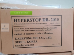 HYPERSTOP DB 2015 Korea - Thanh Trương Nở Chống Thấm Mạch Ngừng, Cổ Ống. Tiết Diện 20x15mm