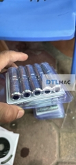 Đầu Béc Máy Bơm Keo PU Màu Bạc | Khớp Nối Kim Bơm Chống Thấm