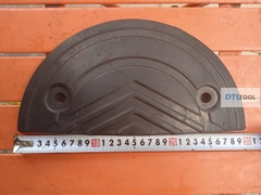 Đầu Gờ Giảm Tốc Cao Su 150x300x40mm ADTL | Đầu Nối Gờ Giảm Tốc 500x300x40mm
