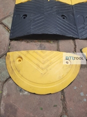 Đầu Gờ Giảm Tốc Cao Su 175x350x50mm ADTL | Đầu Nối Gờ Giảm Tốc 1000x350x50mm Bãi Xe, Nhà Xưởng