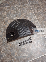 Đầu Gờ Giảm Tốc Thép Đúc 200x300x50mm SDTL | Đầu Bo Gờ Giảm Tốc Cho Xe Tải, Container, Nhà Máy