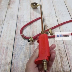 Đầu khò ga đa năng có tay bóp cán dài phi 50mm dán màng chống thấm  CHƯA GỒM DÂY - DTL01