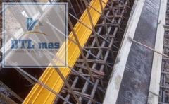 VINSTOPS V200E - Băng Cản Nước PVC Cho Khe Co Giãn, Mạch Ngừng Bê Tông - Khổ Rộng 200mm
