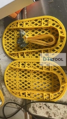 Dép Chống Lún Xoa Nền Bê Tông Dây Đan | Dép Đi Bê Tông Tươi | DTLTOOL