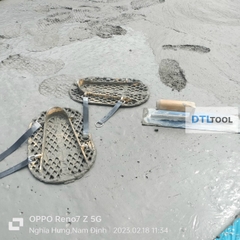 Dép Chống Lún Xoa Nền Bê Tông Dây Đôi | Dép Đi Bê Tông Tươi | DTLTOOL