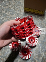 Đĩa Mài Bê Tông Kim Cương D100 | Mài Thô, Mài Phá – Màu Đỏ