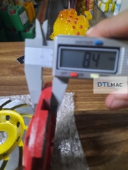 Đĩa Mài Bê Tông Kim Cương D125 | Mài Mịn, Làm Phẳng – Màu Đỏ/Vàng