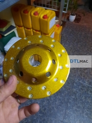 Đĩa Mài Bê Tông Kim Cương D125 | Mài Thô, Mài Phá – Màu Vàng L1