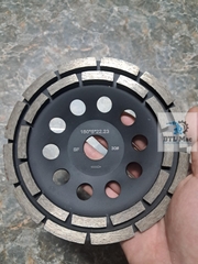 Đĩa mài mịn 150mm màu Đen - Bào mòn, tạo nhám cho bề mặt sàn bê tông, sàn đá, sàn epoxy