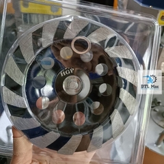 Đĩa mài Thô 150mm màu Đen - Bào mòn, phá bỏ tạo nhám cho bề mặt sàn bê tông, sàn đá, sàn epoxy