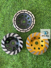 Đĩa mài Thô 150mm màu Đen - Bào mòn, phá bỏ tạo nhám cho bề mặt sàn bê tông, sàn đá, sàn epoxy