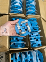 Đĩa mài sàn 4 thanh sắt D100mm SF - Đá mài bê tông lắp máy mài công nghiệp