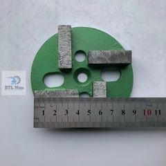 Đĩa mài sàn 4 thanh sắt D100mm SF - Đá mài bê tông lắp máy mài công nghiệp