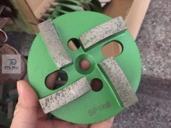 Đĩa mài sàn 4 thanh sắt D100mm SF - Đá mài bê tông lắp máy mài công nghiệp