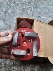 Đĩa mài sàn 4 thanh sắt D100mm SF - Đá mài bê tông lắp máy mài công nghiệp