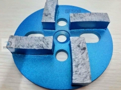 Đĩa mài sàn 4 thanh sắt D100mm SF - Đá mài bê tông lắp máy mài công nghiệp