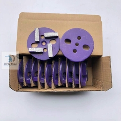 Đĩa mài sàn 4 thanh sắt D100mm SF - Đá mài bê tông lắp máy mài công nghiệp