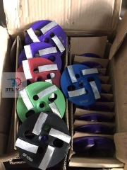 Đĩa mài sàn 4 thanh sắt D100mm SF - Đá mài bê tông lắp máy mài công nghiệp