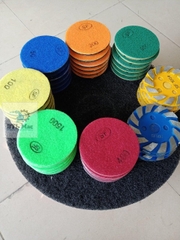 Đĩa Nhựa Mài Sàn 12mm SDTL - Phíp Mài Đánh Bóng Sàn Bê Tông, Sàn Đá. Lá Số Mài Sàn