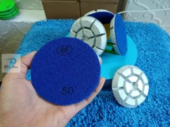 Đĩa Nhựa Mài Sàn 12mm SDTL - Phíp Mài Đánh Bóng Sàn Bê Tông, Sàn Đá. Lá Số Mài Sàn