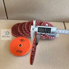 Đĩa Nhựa Mài Sàn 6.5mm ADTL - Phíp Mài Đánh Bóng Sàn Bê Tông, Sàn Đá. Lá Số Mài Sàn