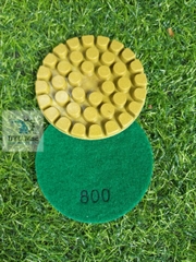 Đĩa Nhựa Mài Sàn 6.5mm SDTL-K - Phíp Mài Đánh Bóng Sàn Bê Tông, Sàn Đá. Lá Số Mài Sàn - Mài Khô